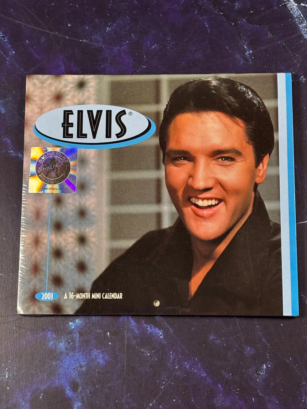2003 Elvis Presley 16-Month Mini Calendar – Sealed Vintage Collectible New